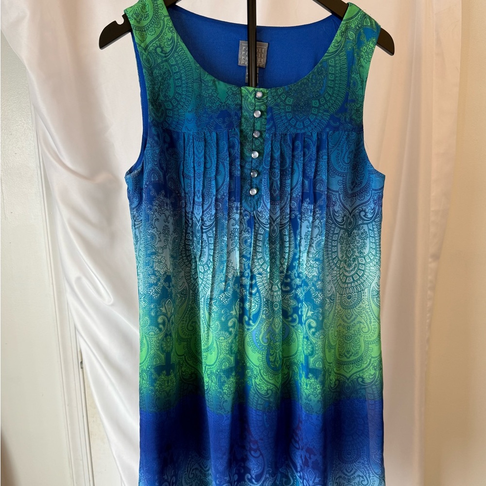 Rabbit Rabbit Rabbit Designs Petite Paisley Midi Dress 8P